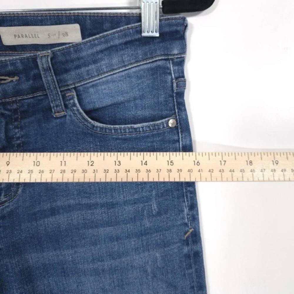 Anthropologie Pilcro and the Letterpress Women's Jeans Size 28 PARALLEL Mid Rise